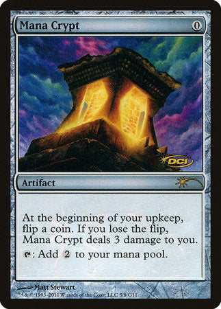 Mana Crypt [Judge Gift Cards 2011] | Mindsight Gaming