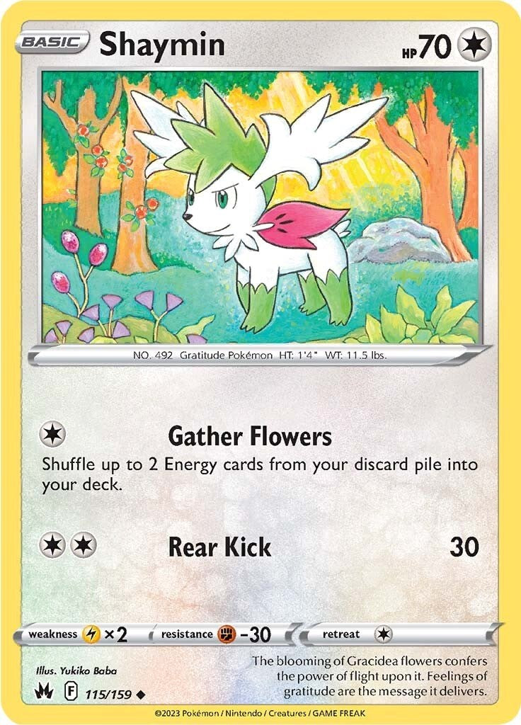 Shaymin (115/159) [Sword & Shield: Crown Zenith] | Mindsight Gaming