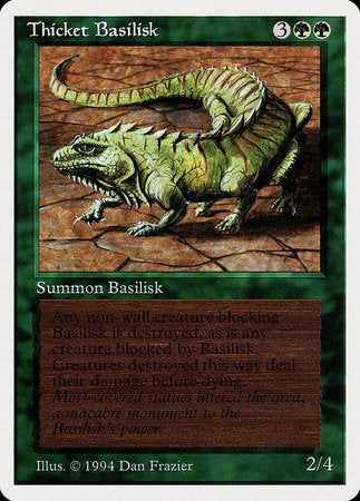 Thicket Basilisk [Summer Magic / Edgar] | Mindsight Gaming