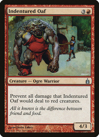 Indentured Oaf [Ravnica: City of Guilds] | Mindsight Gaming