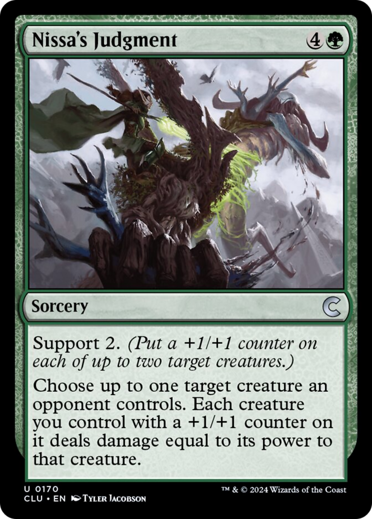 Nissa's Judgment [Ravnica: Clue Edition] | Mindsight Gaming