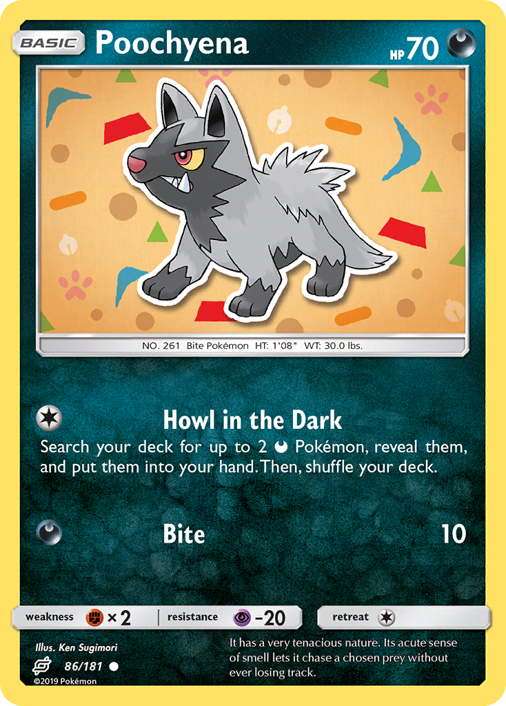 Poochyena (86/181) [Sun & Moon: Team Up] | Mindsight Gaming