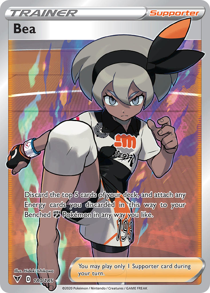 Bea (180/185) [Sword & Shield: Vivid Voltage] | Mindsight Gaming