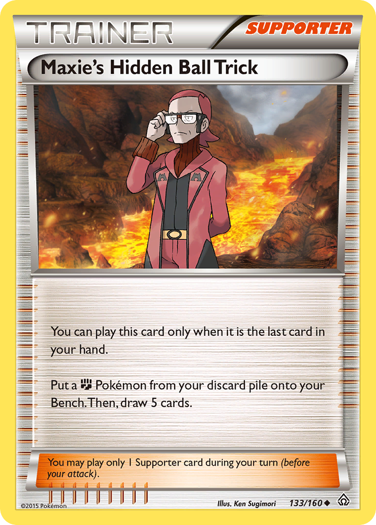 Maxie's Hidden Ball Trick (133/160) [XY: Primal Clash] | Mindsight Gaming