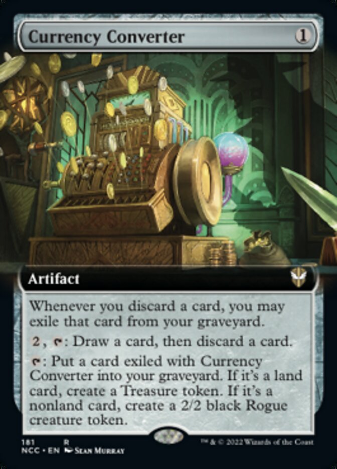 Currency Converter (Extended Art) [Streets of New Capenna Commander] | Mindsight Gaming