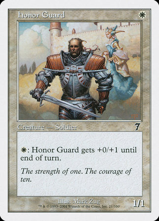 Honor Guard [Seventh Edition] | Mindsight Gaming