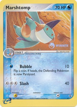 Marshtomp (011) (Jumbo Card) [Nintendo: Black Star Promos] | Mindsight Gaming