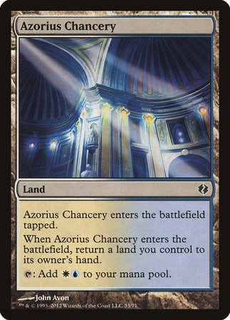 Azorius Chancery [Duel Decks: Venser vs. Koth] | Mindsight Gaming