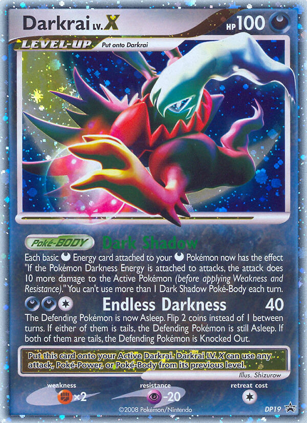 Darkrai LV.X (DP19) [Diamond & Pearl: Black Star Promos] | Mindsight Gaming