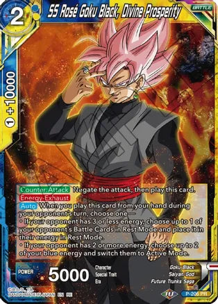 SS Rose Goku Black, Divine Prosperity [P-206] | Mindsight Gaming