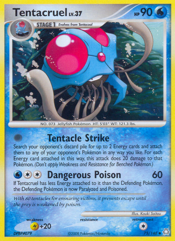 Tentacruel (75/146) [Diamond & Pearl: Legends Awakened] | Mindsight Gaming