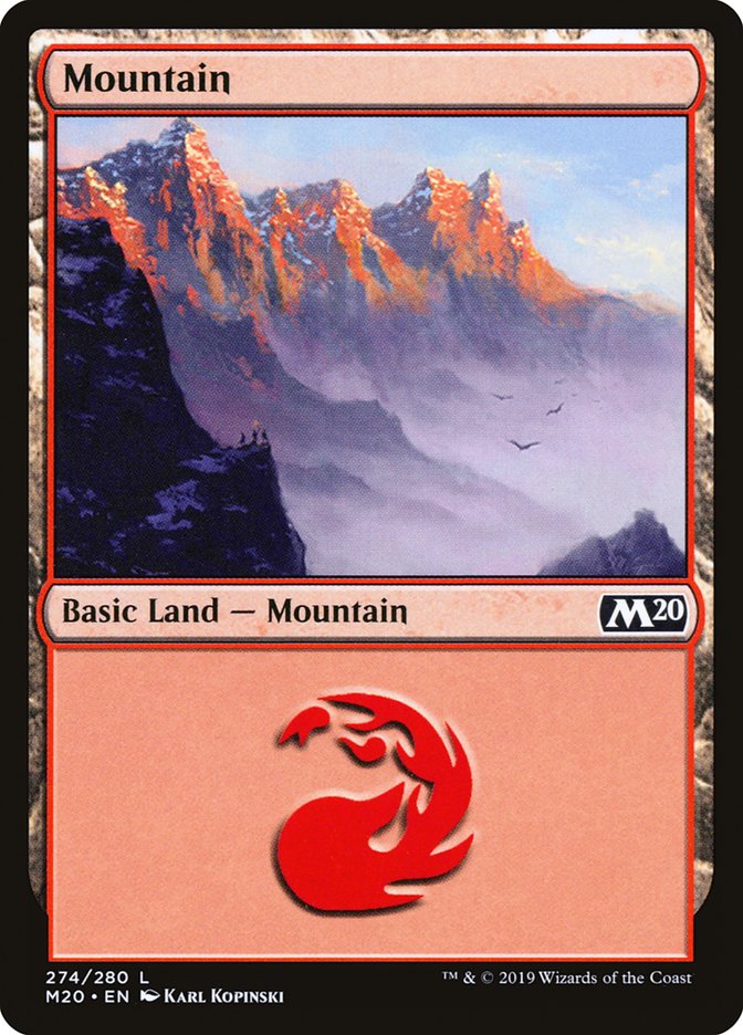 Mountain (#274) [Core Set 2020] | Mindsight Gaming