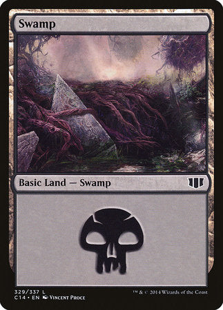 Swamp (329) [Commander 2014] | Mindsight Gaming