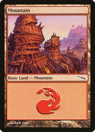 Mountain (299) [Mirrodin] | Mindsight Gaming