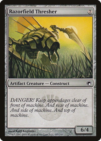 Razorfield Thresher [Scars of Mirrodin] | Mindsight Gaming