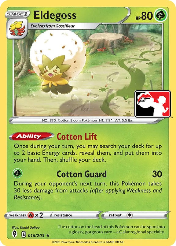 Eldegoss (016/203) [Prize Pack Series One] | Mindsight Gaming