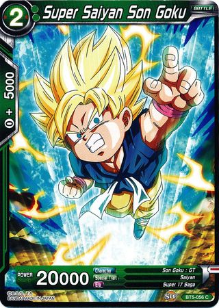 Super Saiyan Son Goku (Green) (BT5-056) [Miraculous Revival] | Mindsight Gaming