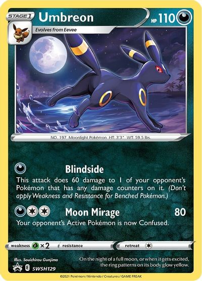 Umbreon (SWSH129) [Sword & Shield: Black Star Promos] | Mindsight Gaming