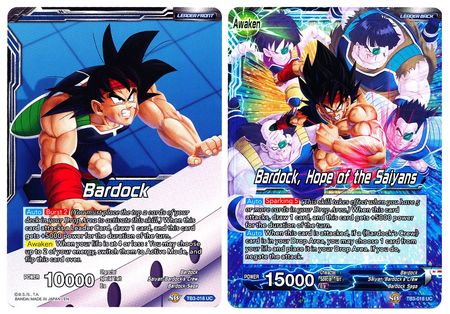 Bardock // Bardock, Hope of the Saiyans (Giant Card) (TB3-018) [Oversized Cards] | Mindsight Gaming