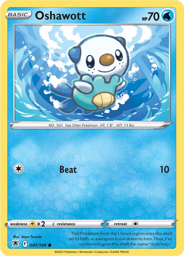 Oshawott (041/189) [Sword & Shield: Astral Radiance] | Mindsight Gaming