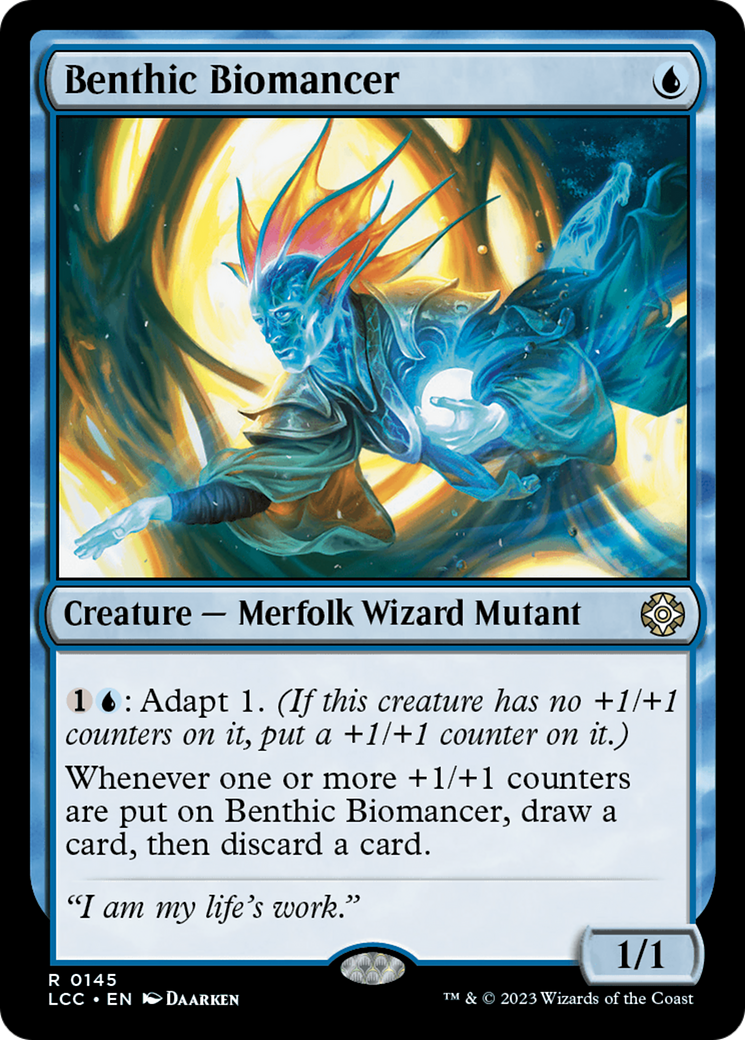 Benthic Biomancer [The Lost Caverns of Ixalan Commander] | Mindsight Gaming