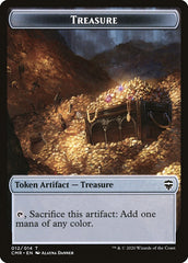 Rock // Treasure Token [Commander Legends Tokens] | Mindsight Gaming