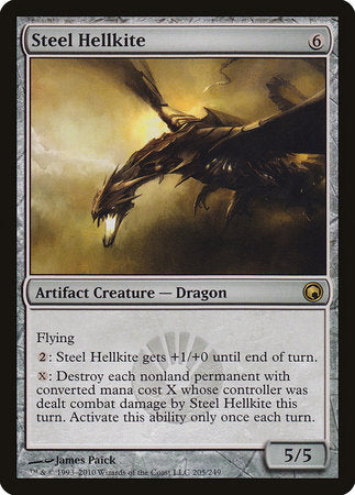 Steel Hellkite [Scars of Mirrodin] | Mindsight Gaming