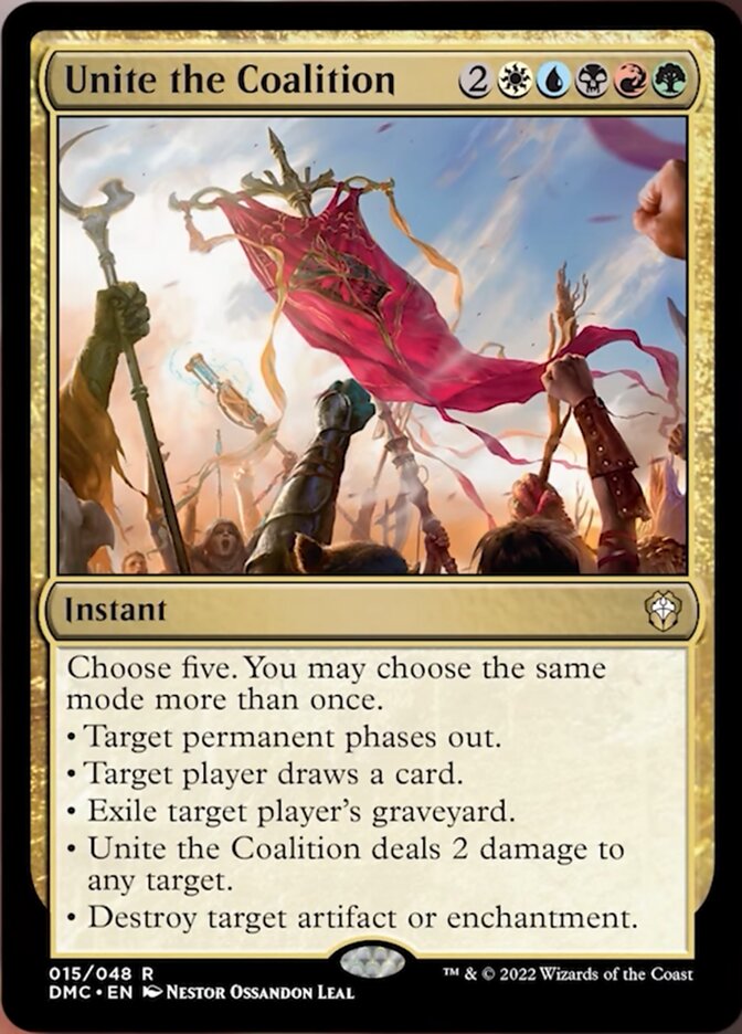 Unite the Coalition [Dominaria United Commander] | Mindsight Gaming