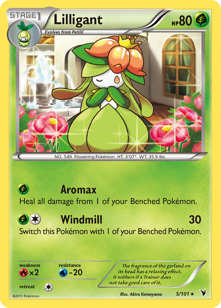 Lilligant (5/101) [Black & White: Noble Victories] | Mindsight Gaming