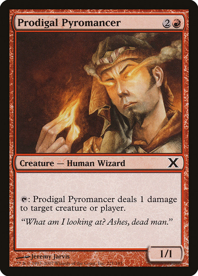 Prodigal Pyromancer [Tenth Edition] | Mindsight Gaming