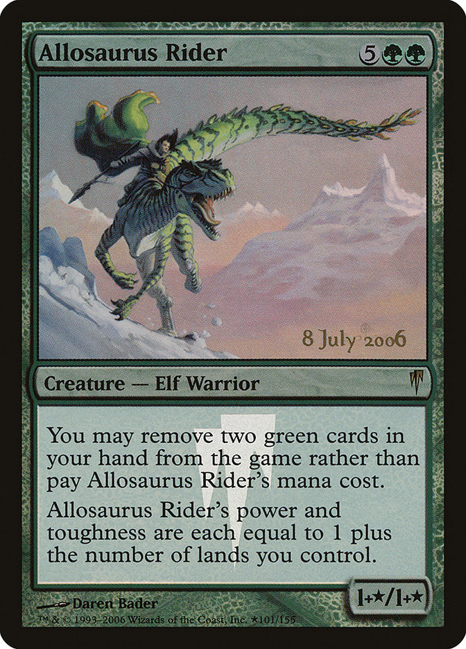 Allosaurus Rider [Coldsnap Promos] | Mindsight Gaming