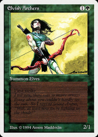 Elvish Archers [Summer Magic / Edgar] | Mindsight Gaming