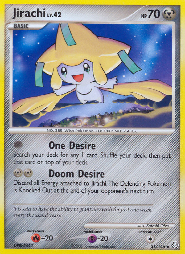 Jirachi (31/146) [Diamond & Pearl: Legends Awakened] | Mindsight Gaming