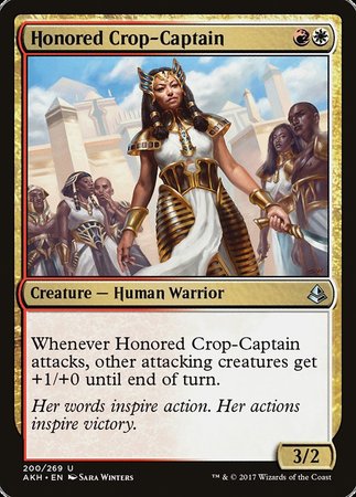 Honored Crop-Captain [Amonkhet] | Mindsight Gaming