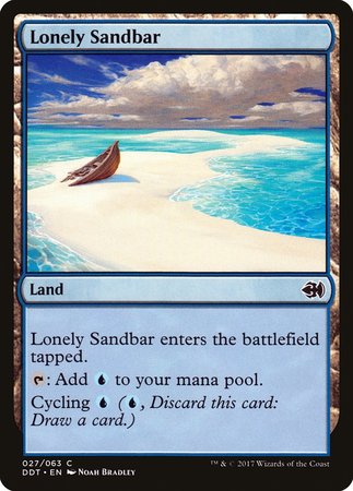 Lonely Sandbar [Duel Decks: Merfolk vs. Goblins] | Mindsight Gaming