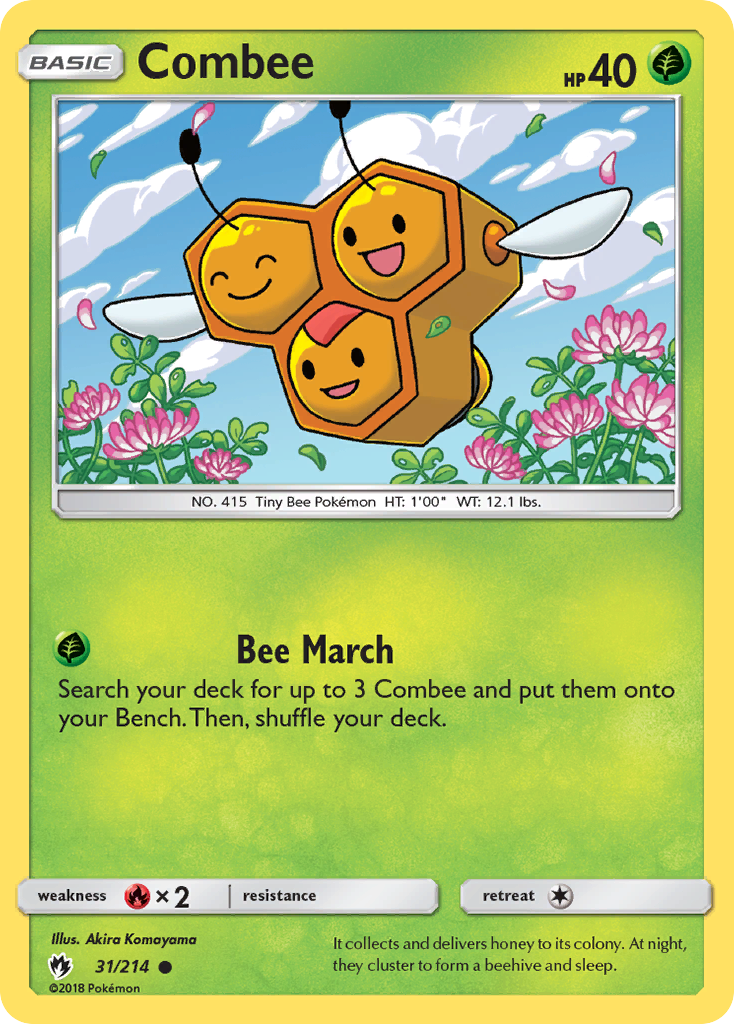 Combee (31/214) [Sun & Moon: Lost Thunder] | Mindsight Gaming