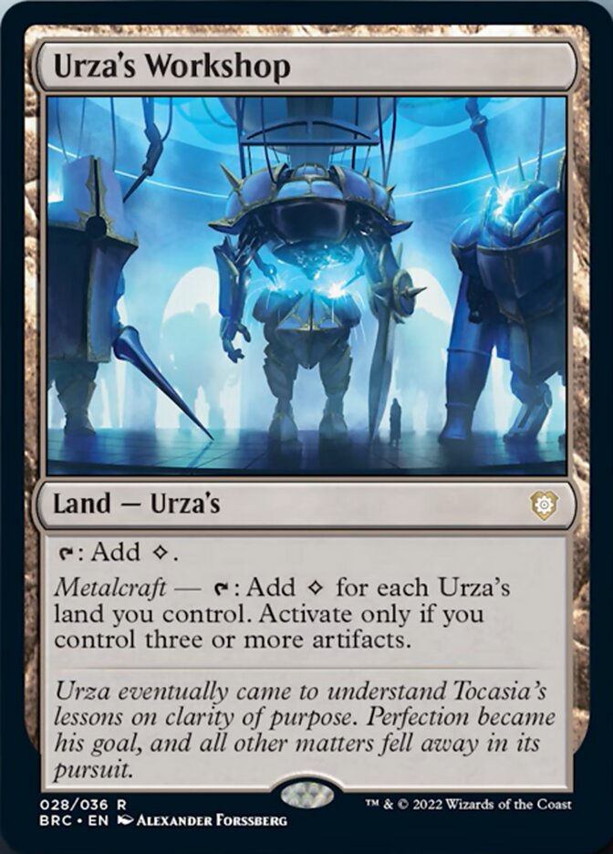 Urza's Workshop [The Brothers' War Commander] | Mindsight Gaming