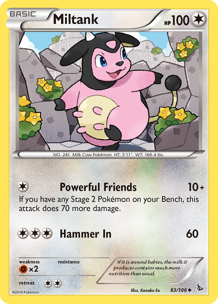 Miltank (83/106) [XY: Flashfire] | Mindsight Gaming