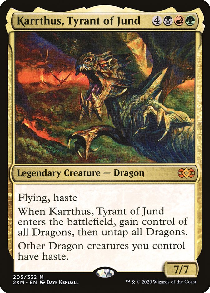 Karrthus, Tyrant of Jund [Double Masters] | Mindsight Gaming