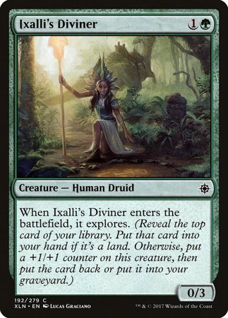 Ixalli's Diviner [Ixalan] | Mindsight Gaming