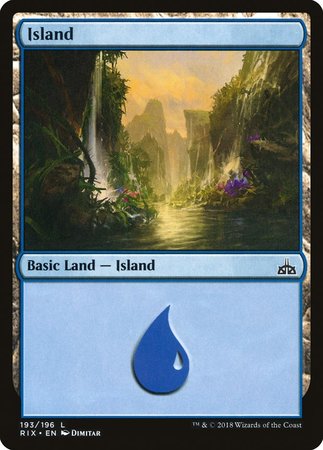 Island [Rivals of Ixalan] | Mindsight Gaming