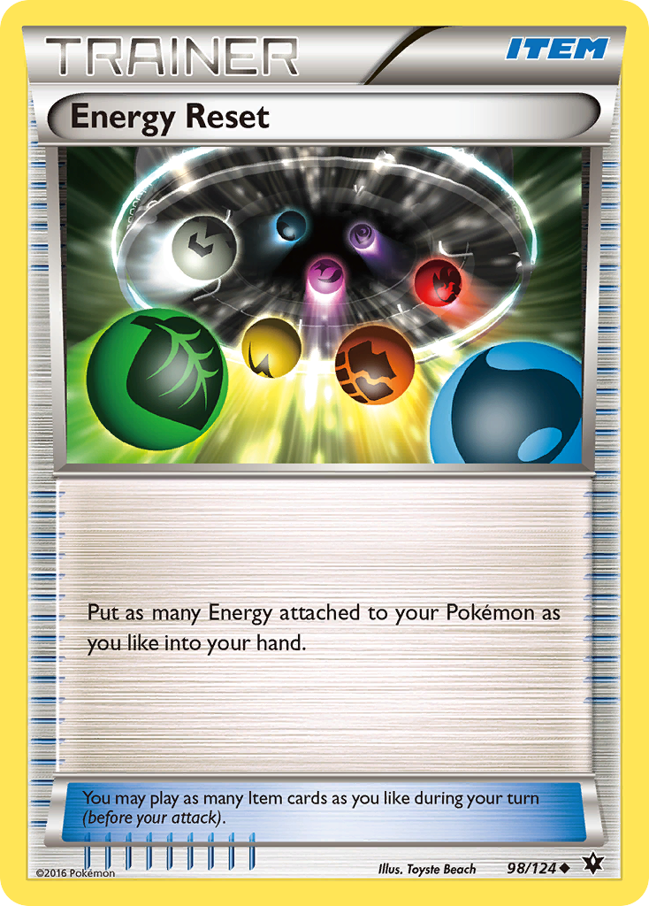 Energy Reset (98/124) [XY: Fates Collide] | Mindsight Gaming