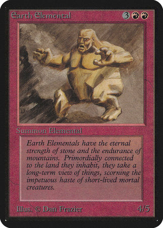 Earth Elemental [Limited Edition Alpha] | Mindsight Gaming