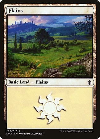 Plains (289) [Commander Anthology] | Mindsight Gaming