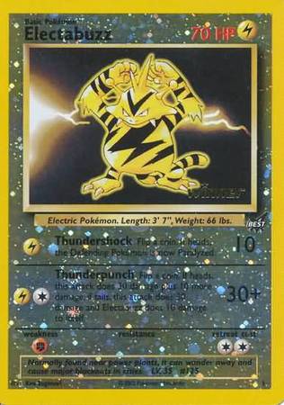 Electabuzz (1) (Winner) [Best of Promos] | Mindsight Gaming