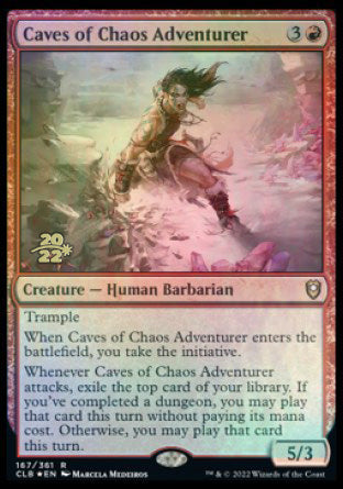 Caves of Chaos Adventurer [Commander Legends: Battle for Baldur's Gate Prerelease Promos] | Mindsight Gaming