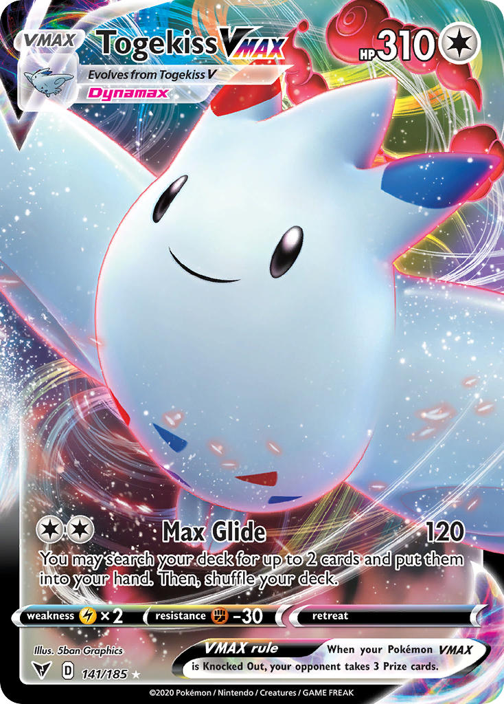 Togekiss VMAX (141/185) [Sword & Shield: Vivid Voltage] | Mindsight Gaming