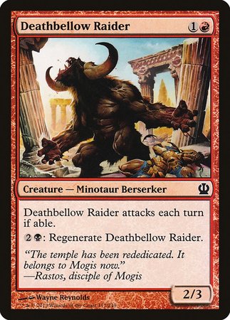 Deathbellow Raider [Theros] | Mindsight Gaming