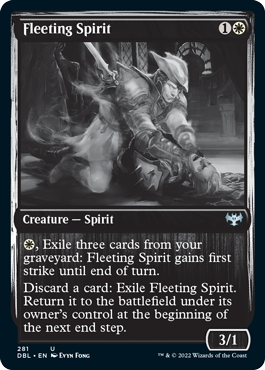 Fleeting Spirit [Innistrad: Double Feature] | Mindsight Gaming
