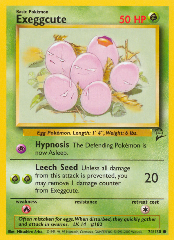 Exeggcute (74/130) [Base Set 2] | Mindsight Gaming